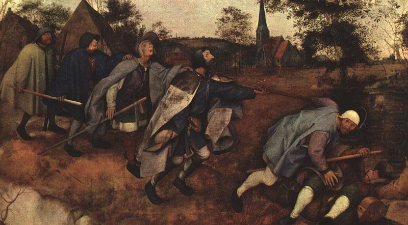 BRUEGEL, Pieter the Elder The Parable of the Blind Leading the Blind f china oil painting image